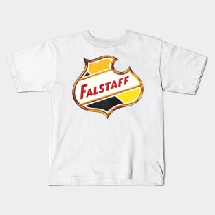 Falstaff Retro Defunct Beer Kids T-Shirt